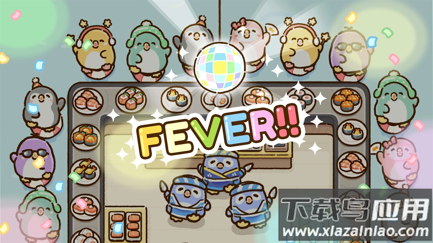 企鹅寿司酒吧最新版游戏(Penguin Sushi Bar)截图3