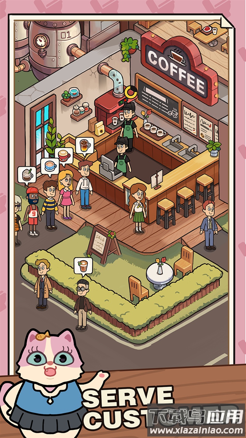 我的完美猫屎咖啡店中文版(My Purrfect Poo Cafe)截图2
