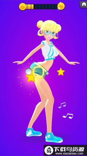 卡通女孩舞蹈游戏最新版截图1
