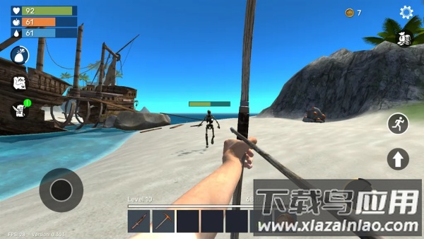 未知岛屿生存游戏(Uncharted Island)截图1