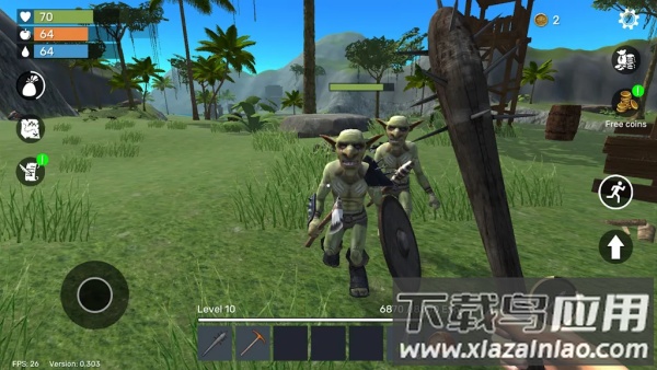 未知岛屿生存游戏(Uncharted Island)截图4