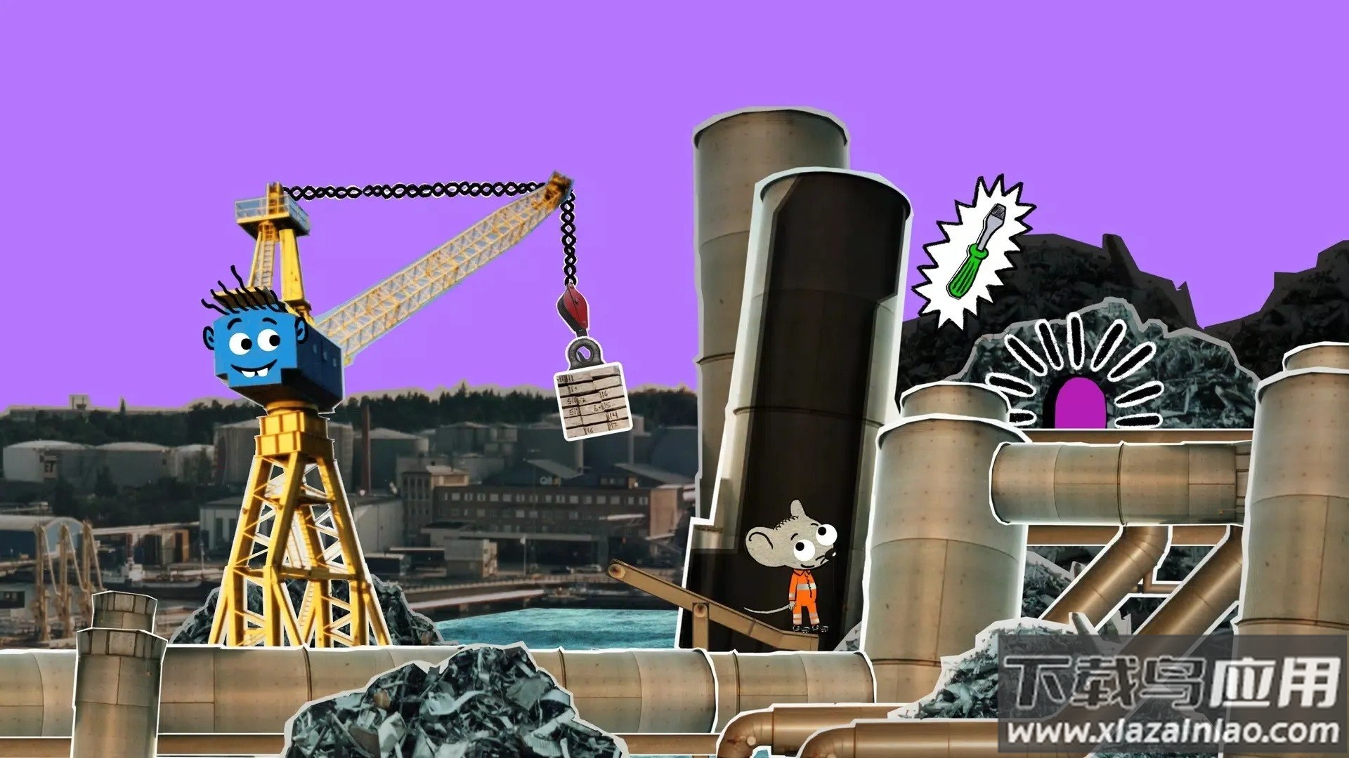 老鼠和起重机游戏截图3