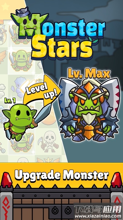 合并怪物城堡游戏(Monster Stars)最新版截图3