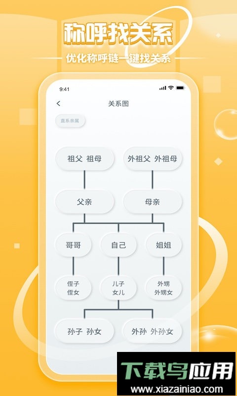 亲戚称呼计算器手机版截图3