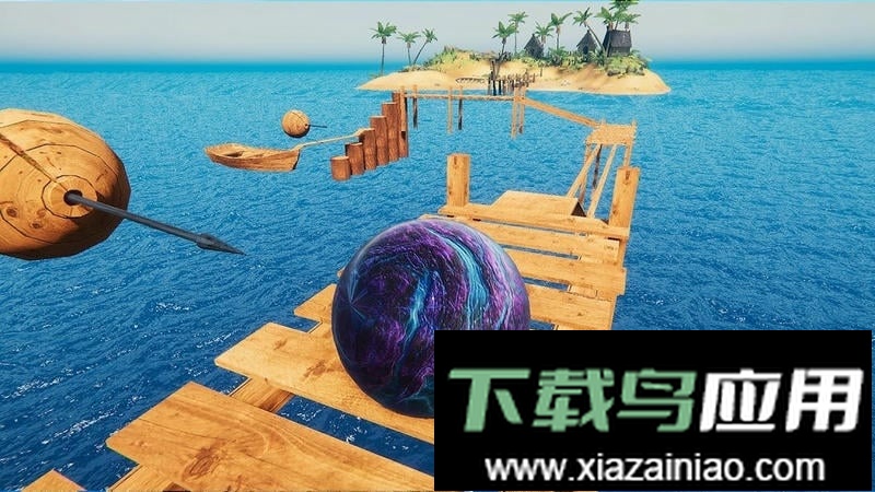 极限球平衡器游戏(Ball Roll Island Survival)最新版截图2
