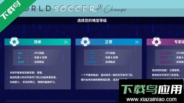 世界足球冠军游戏下载(World Soccer Champs)截图3
