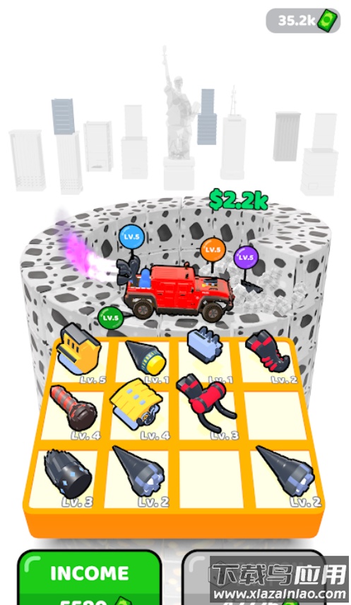 合并挖掘车塔游戏下载(Merge Digcar)最新版截图1