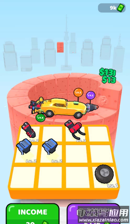 合并挖掘车塔游戏下载(Merge Digcar)最新版截图2