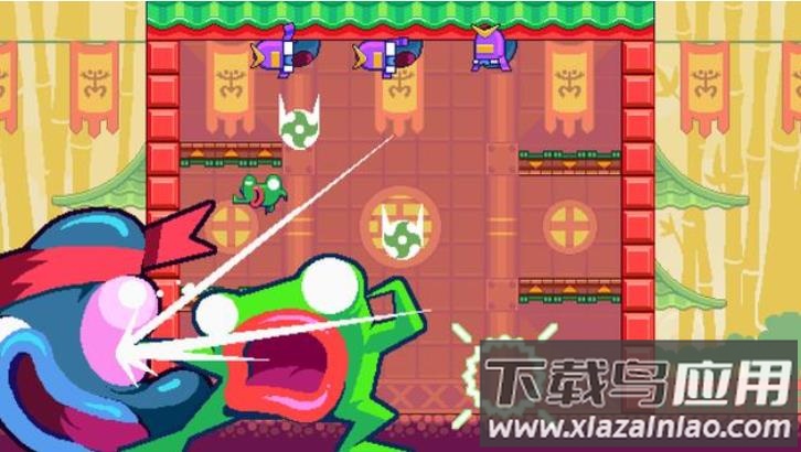 绿色忍者蛙年游戏下载(Green Ninja)最新版截图3