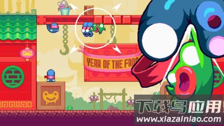 绿色忍者蛙年游戏下载(Green Ninja)最新版截图4