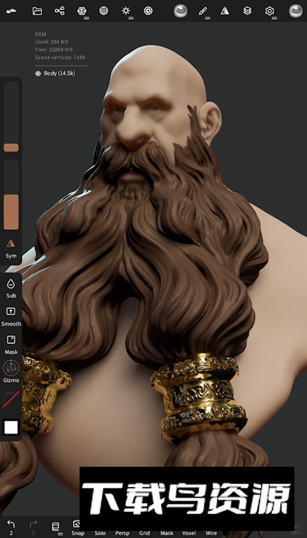 nomad3d建模最新版(Nomad Sculpt)截图1