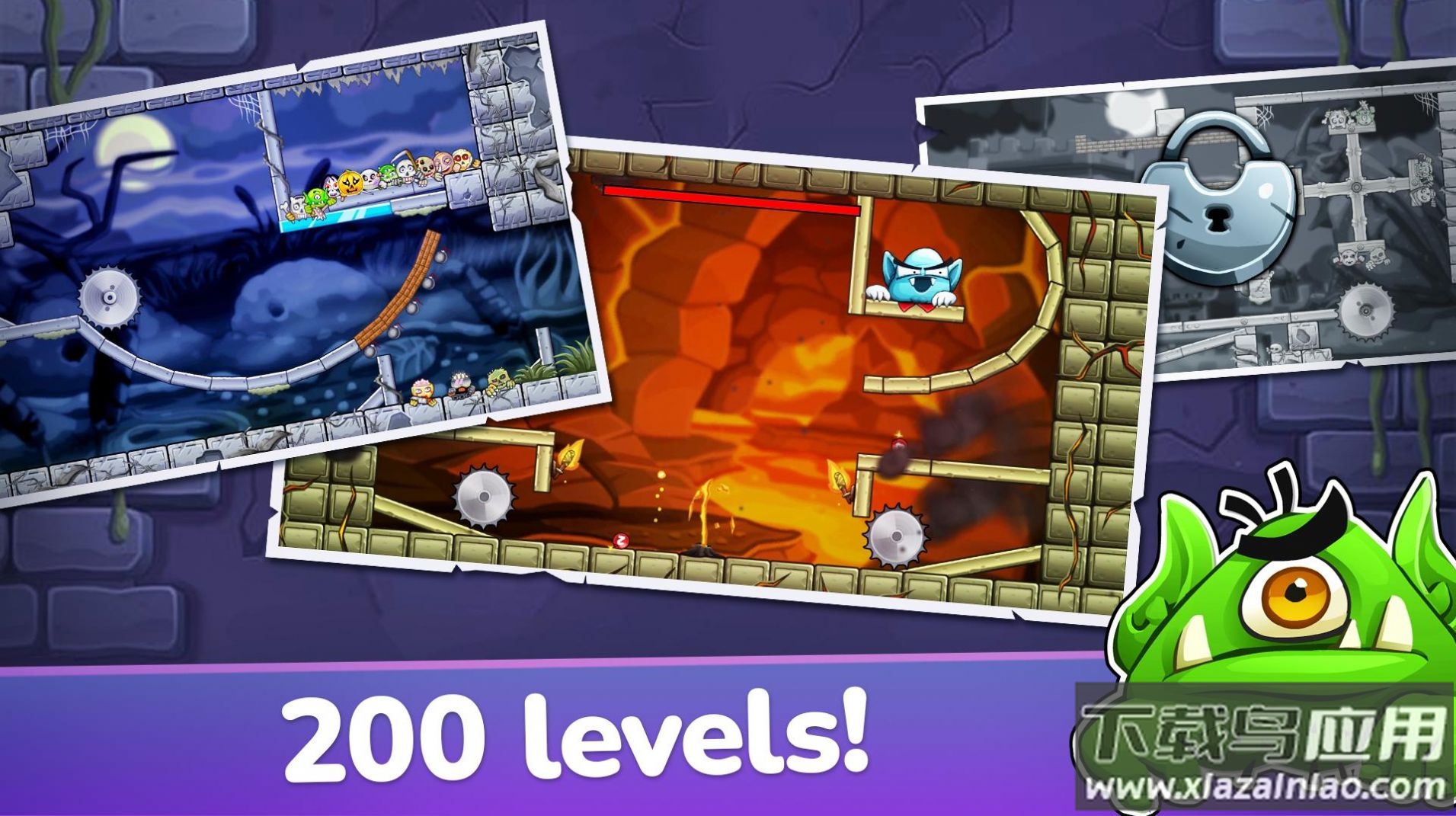 粉碎怪兽邪恶谜题游戏下载(Crush the Monsters)最新版截图3