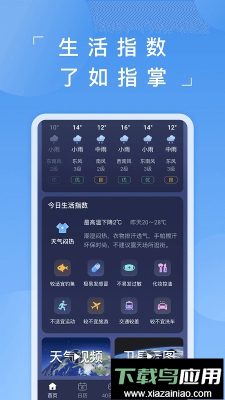 蚂蚁天气app截图1