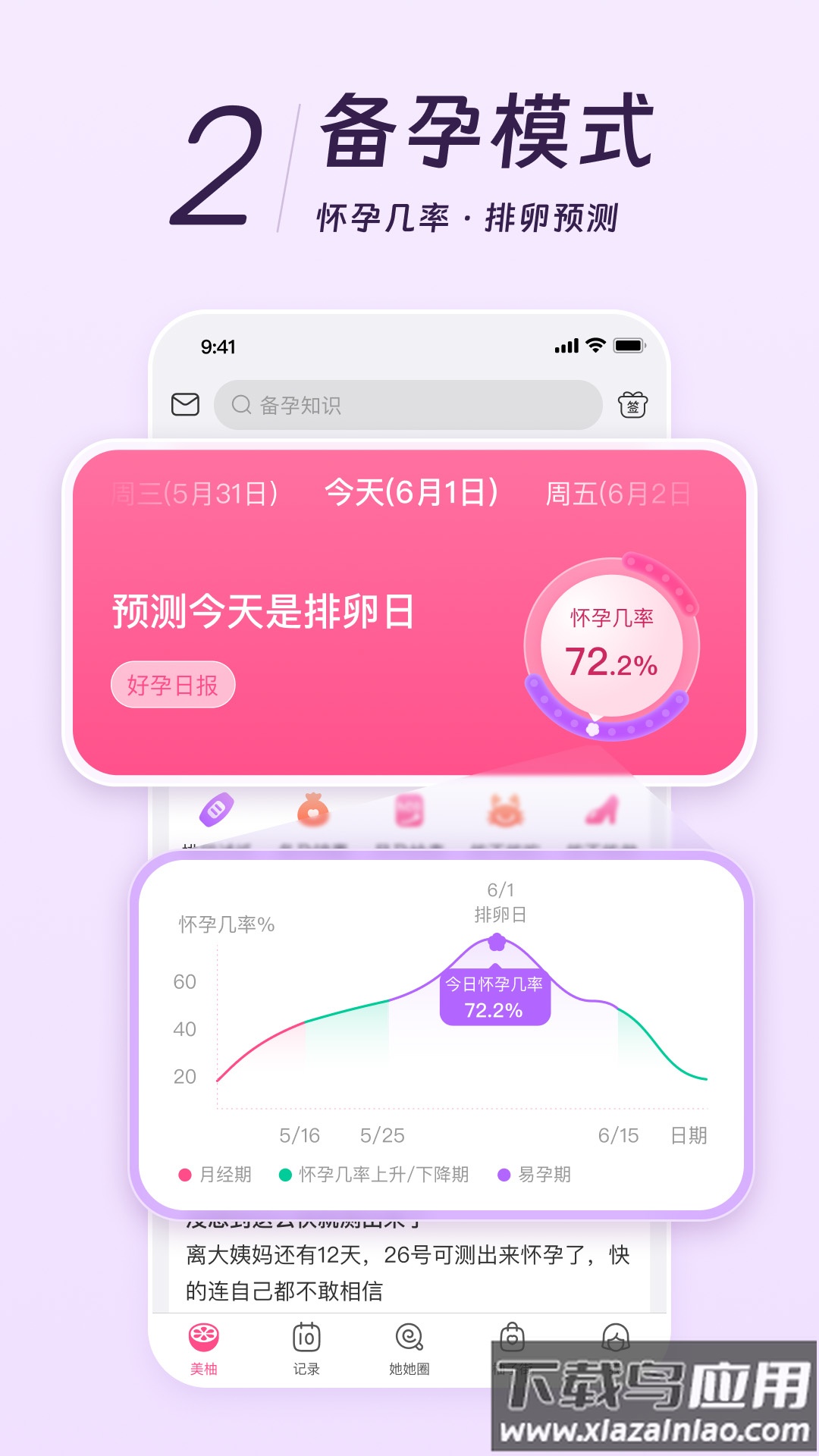 美柚备孕app截图5