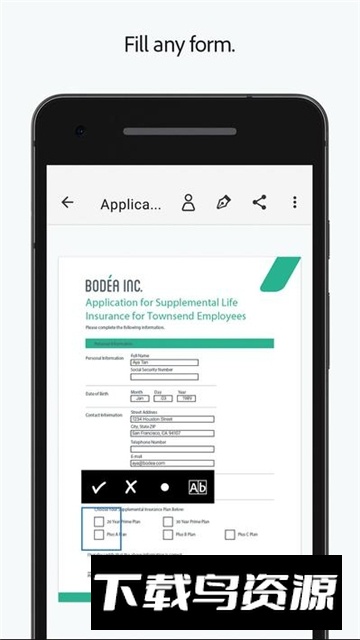 Adobe Fill Sign(Adobe表单签名软件手机apk)截图1