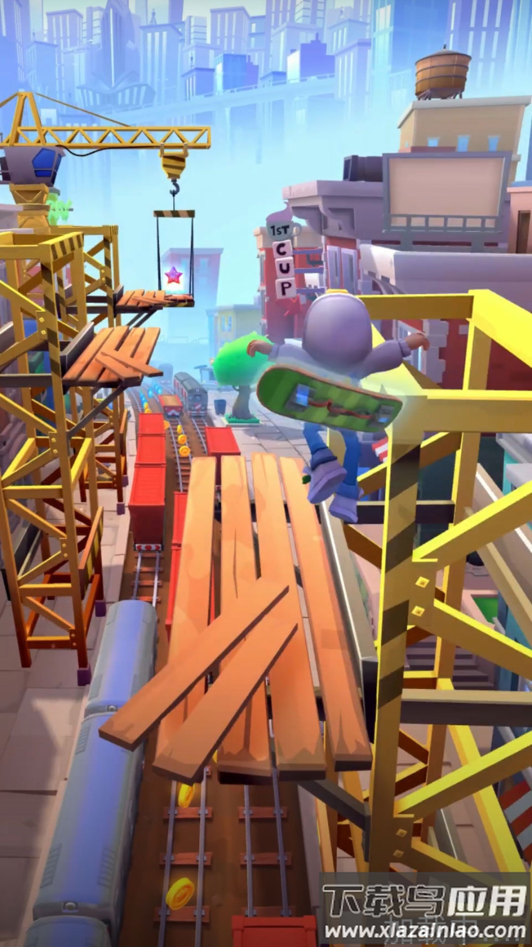 地铁抓捕逃亡游戏截图1