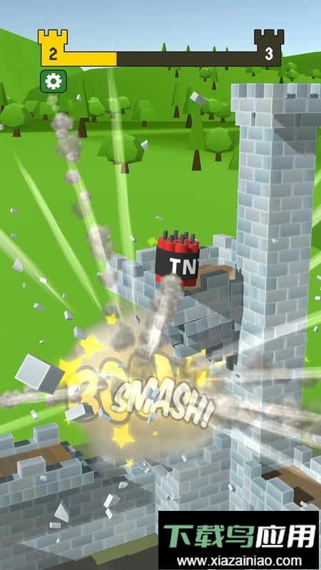 毁灭城堡无限炮弹版截图1
