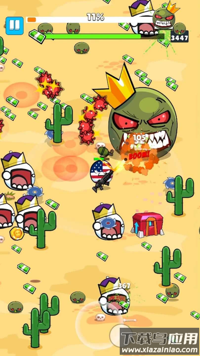 波兰球僵尸幸存者截图1