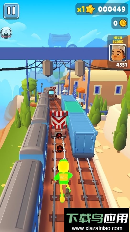 地铁跑酷BC版本绿色杰克( BC版本)截图2