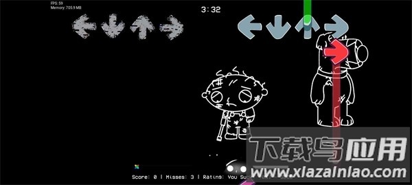 fnf破碎的家庭Friday Night Funkin截图3