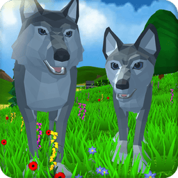 野狼模拟器手机版(Wolf Simulator Wild Animals 3D)