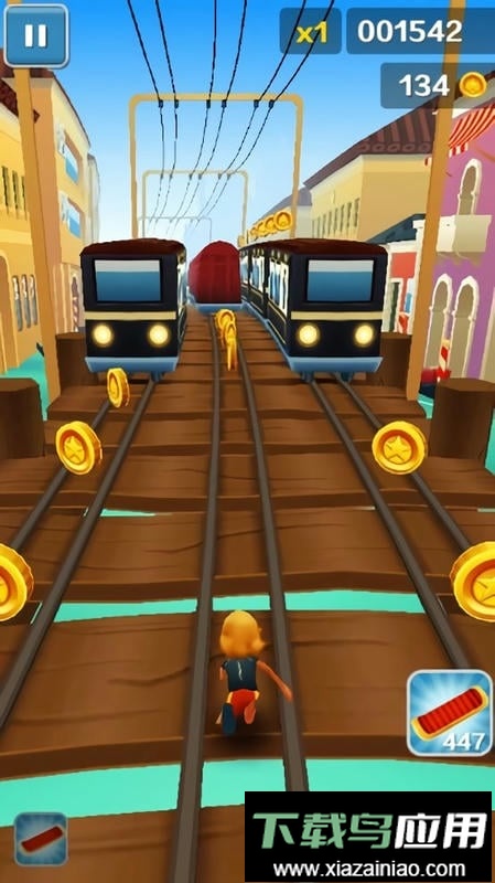 地铁跑酷威尼斯情人节黄色金币截图3