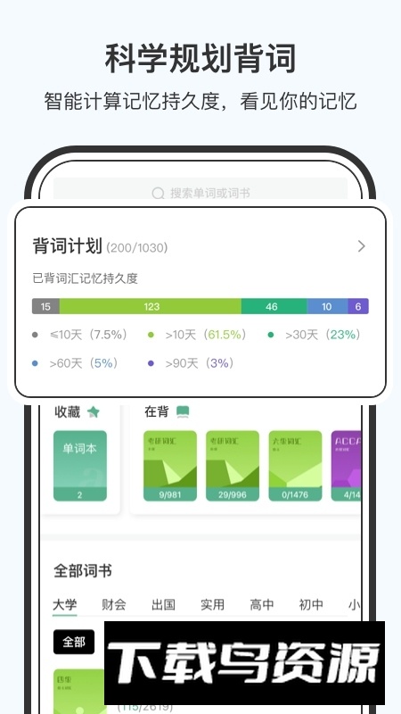 小吉背单词app(抗遗忘背单词软件)最新版截图1
