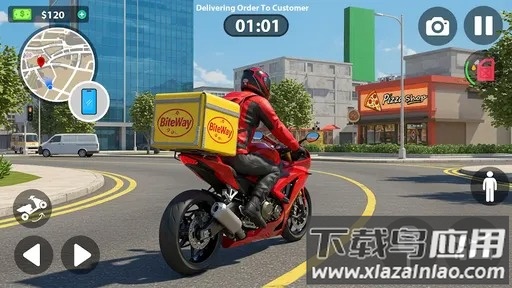 送货骑手生活模拟器游戏(Delivery Rider Life Simulator)最新版截图1