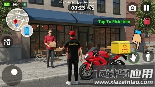 送货骑手生活模拟器游戏(Delivery Rider Life Simulator)最新版截图4