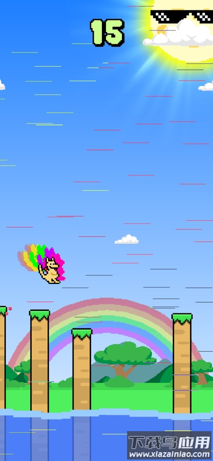 卡在墙里的兔子警官游戏(Bunny Hop)截图