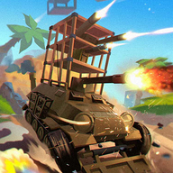 战车向前冲向敌人开炮游戏手机版