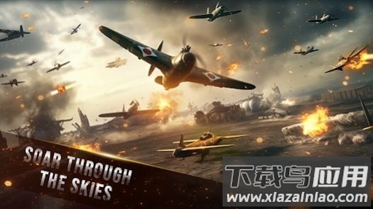 战机混战二战Warplanes Dogfight: WW2 Battle截图2