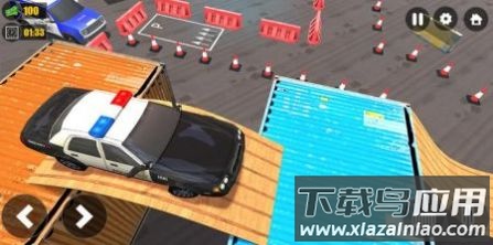 新警车停车训练游戏(New Police Car Parking Training Game:Car Driving)截图3