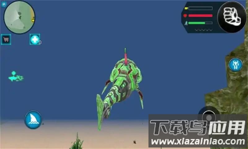 超级鲨鱼变形机器人游戏最新版截图2