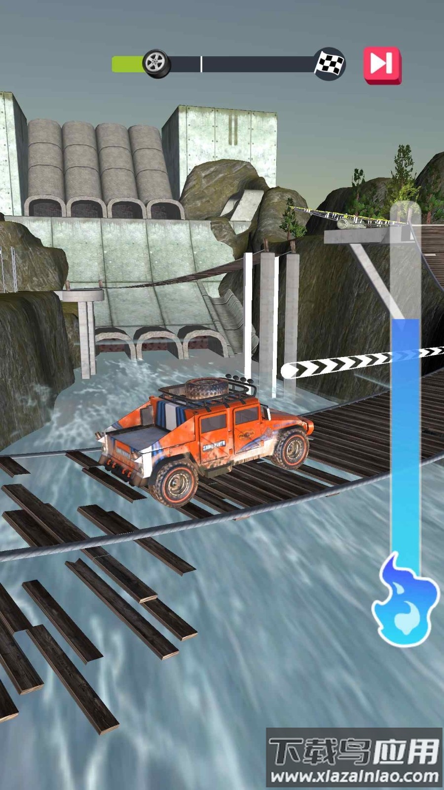 越野山道游戏(Offroad Hill Drive)截图