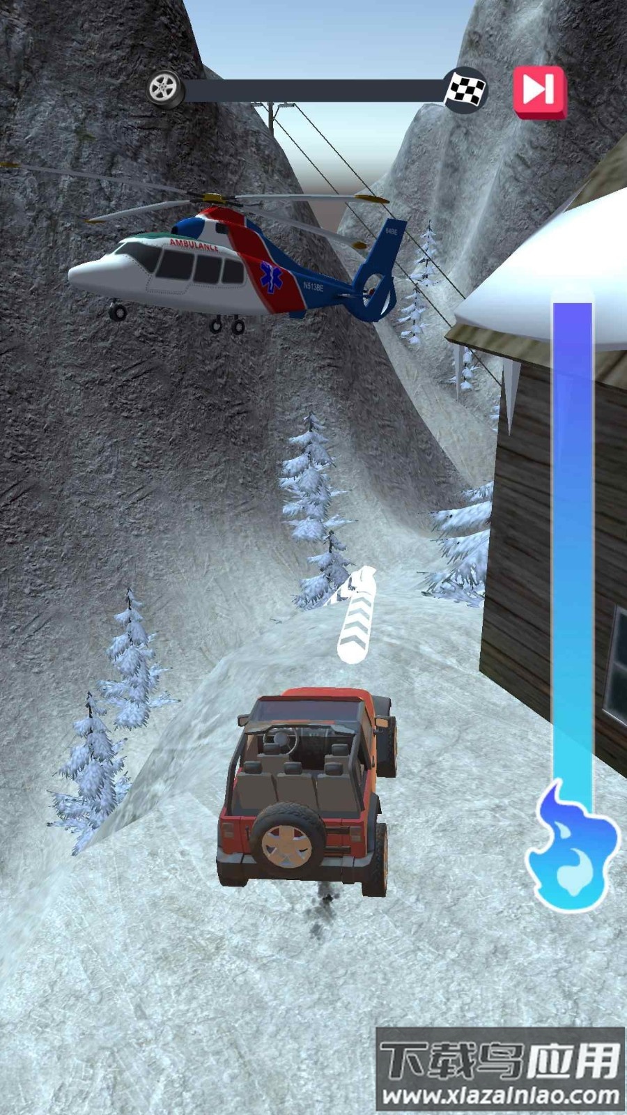 越野山道游戏(Offroad Hill Drive)截图