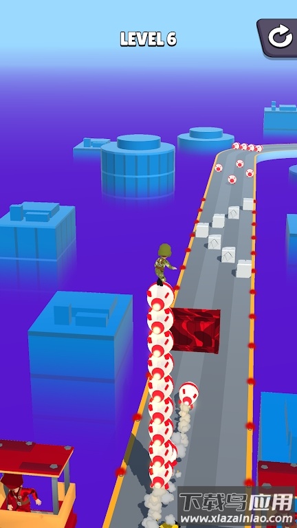 火箭冲浪者3D游戏(Rocket Surfer 3D)最新版截图1