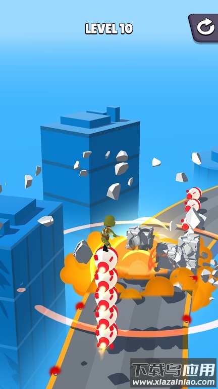 火箭冲浪者3D游戏(Rocket Surfer 3D)最新版截图3