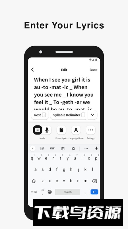 Lyric Creator卡西欧歌词创作软件安卓版最新版截图4