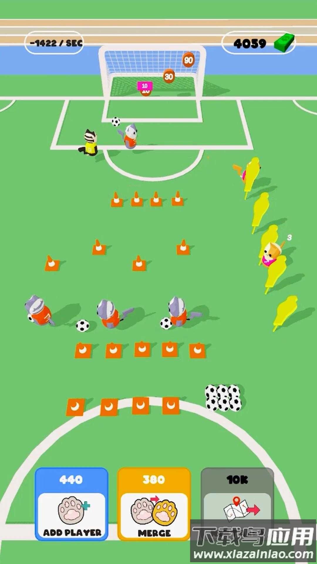 猫足球训练游戏(Cats Football Training)截图4