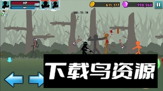 愤怒的火柴人5无限货币版最新版截图3