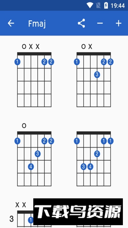 GtrLib Chords吉他和弦库APP手机版最新版截图2