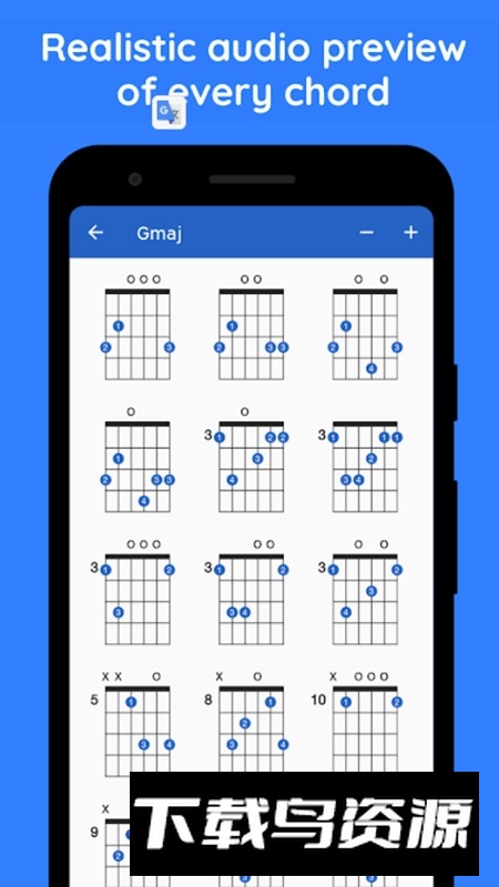 GtrLib Chords吉他和弦库APP手机版最新版截图3