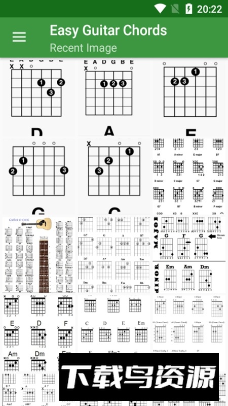 Easy Guitar Chords(简单吉他和弦谱子app手机版)最新版截图1