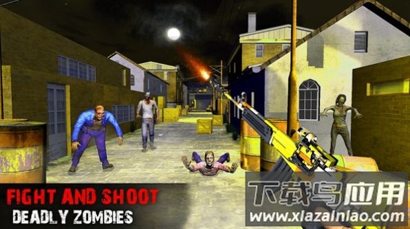 僵尸生存疯狂射手游戏(Offline Zombie Survival Shooter)截图1