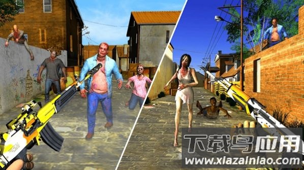 僵尸生存疯狂射手游戏(Offline Zombie Survival Shooter)截图4