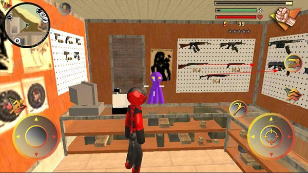 火柴人绳索英雄2最新破解版