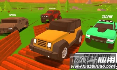 卡通多人赛车沙盒截图2