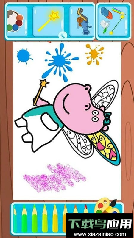 芭比公主爱画画手游截图1