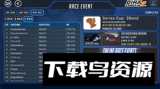 尘埃追踪2游戏手机版(Dirt Trackin 2)最新版截图1